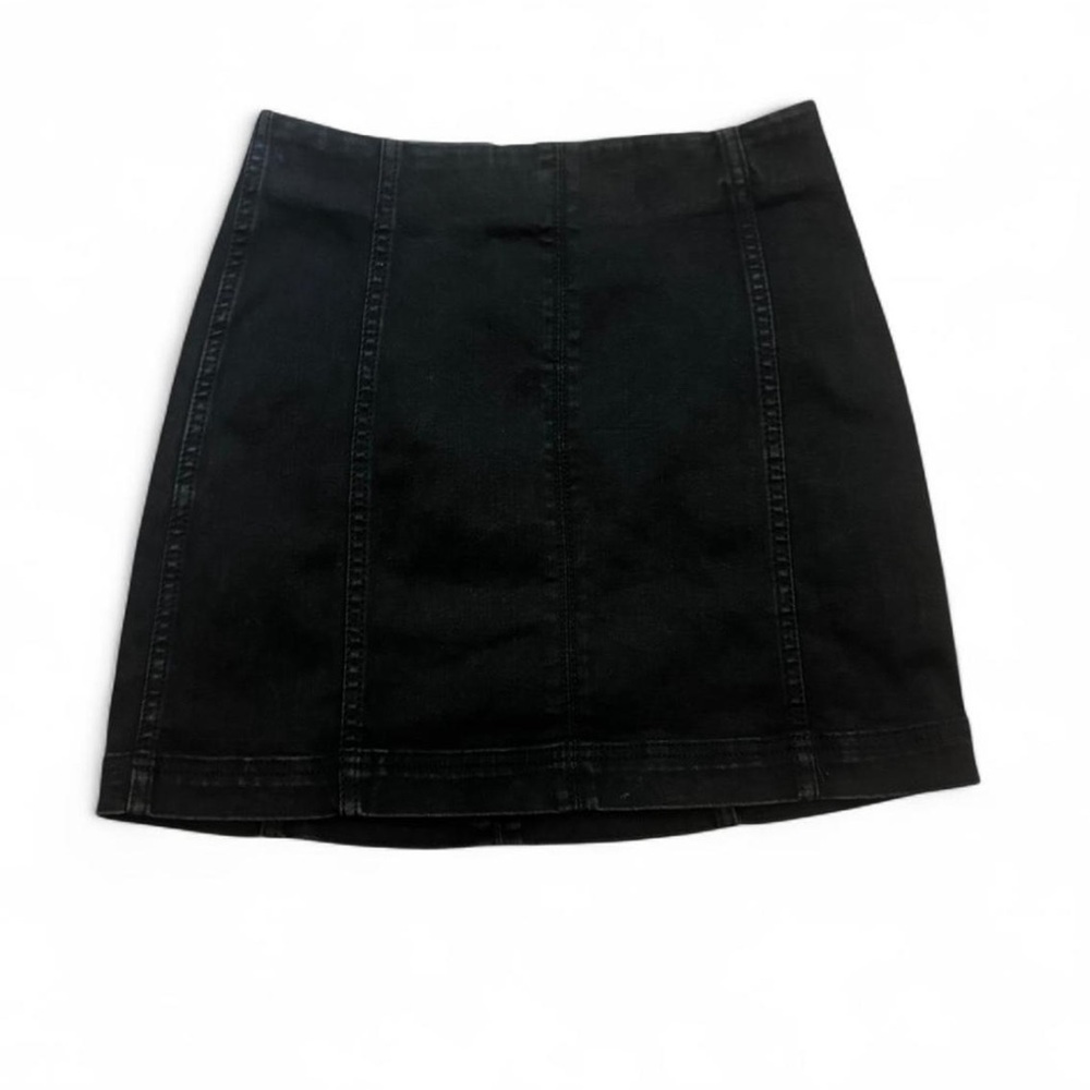 Wild Fable Black Denim Skirt